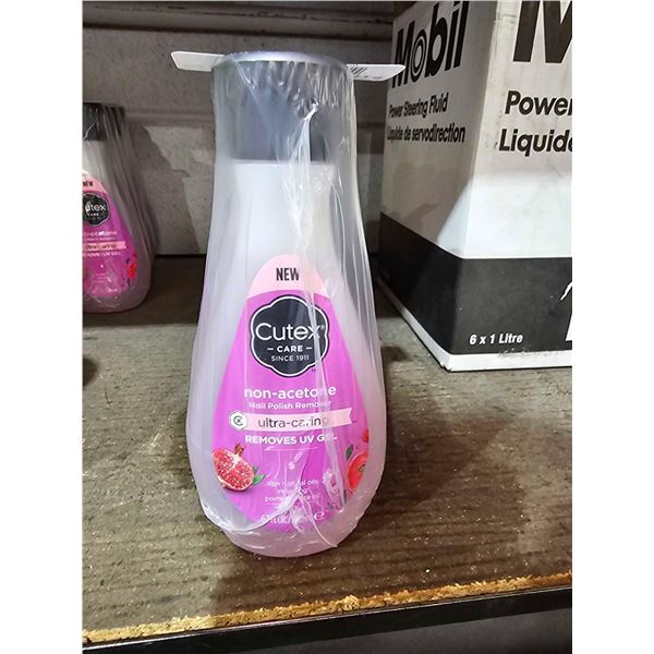 Cutex Non-Acetone Nail Polis Remover 4x6376oz