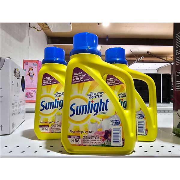 Sunlight Laundry Detergent 3x 1.47L