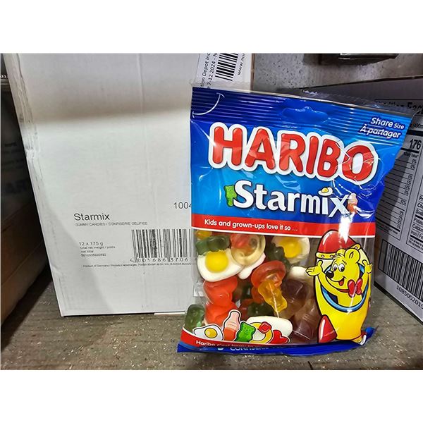 Haribo Star Mix Gummy Candy 12 x 175g