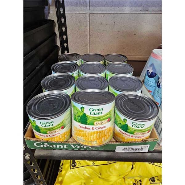 Green Giant Peaches & Cream Corn 12x341ml