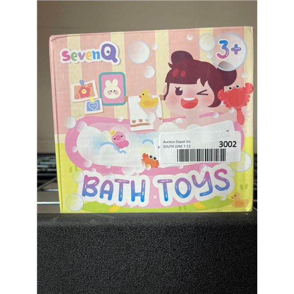SevenQ childrens bath toys