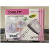 Image 1 : Scarlett 7 speed super hand mixer