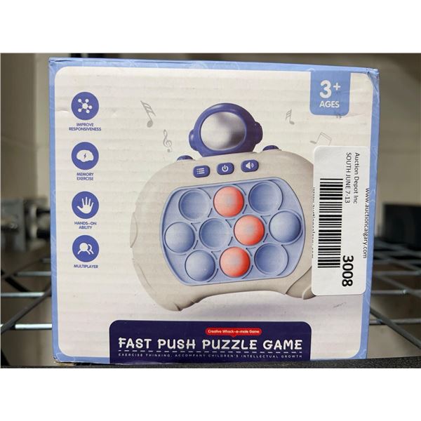 Quick Push Bubble Game for Kids & Adults,Mini-Handheld Fast Speed Push Game