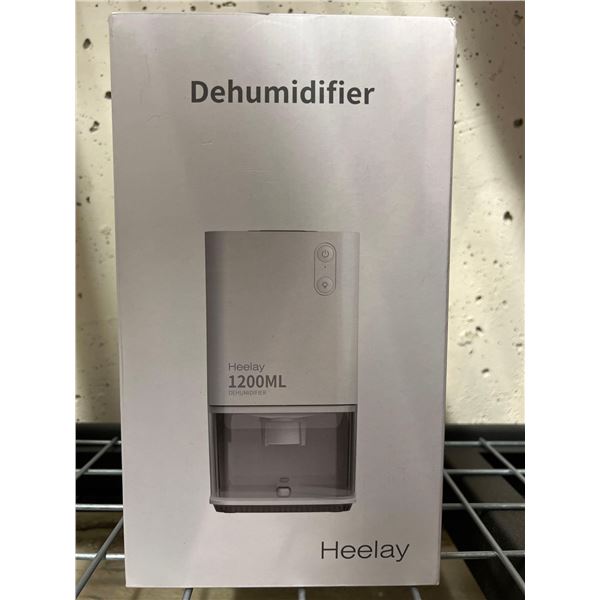 Heelay Dehumidifiers for Home Damp, 320 sq. ft Smart Electric Dehumidifier 40 OZ with 35dB Ultra Qui