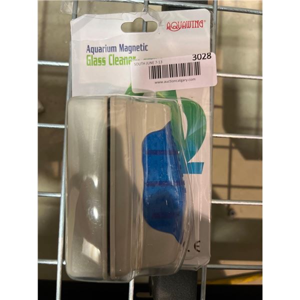 Magnetic Aquarium Fish Tank Glass Cleaner Brush- Scrubber Floating Clean Brush for Aquatic Algae Cle