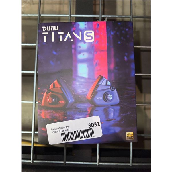 DUNU Titan S in-Ear Monitors,11mm Dynamic Driver HiFi IEMs Earphones with Powerful Sound