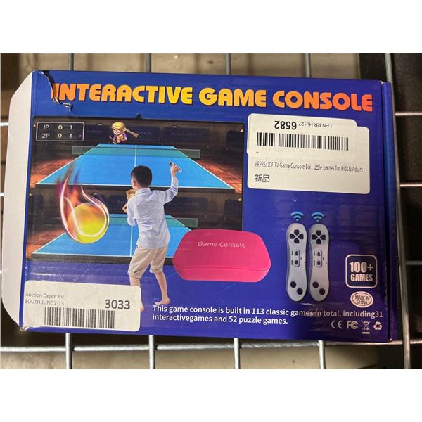 Game Console Built in 883 Games, Retro Video Game Machine with 2.4G Wireless Handheld Gamepad Somato