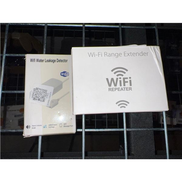 Lot of Wifi Water Leakage Detector and Wifi Range Extender