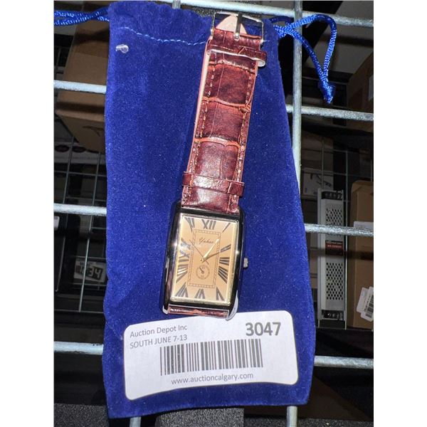 Square Faced Mens Watch