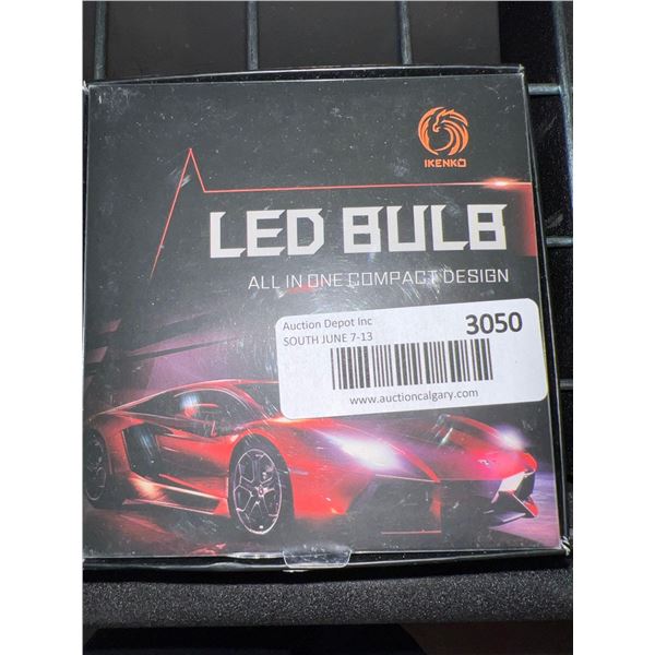 IKENKO H11 LED Headlight Bulbs, 500% Brightness 16000LM 6000K Cool White, Upgraded 1:1 Mini Size All