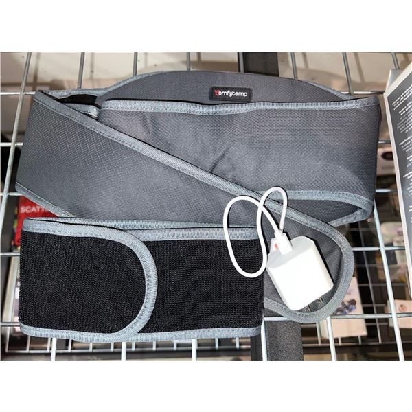 Comfytemp Cordless Heating Pad Electric for Back Pain, Heated Waist Belt Wrap with Vibration Massage