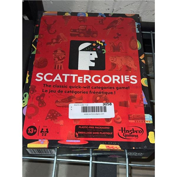 Scattergories Classic Game, Party Game for Adults and Teens Ages 13 and Up, Board Game for 2+ Player