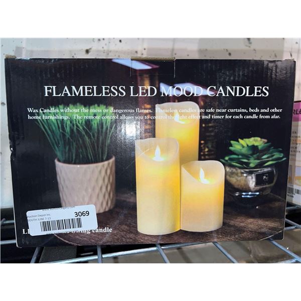 Flameless LED Mood Candles