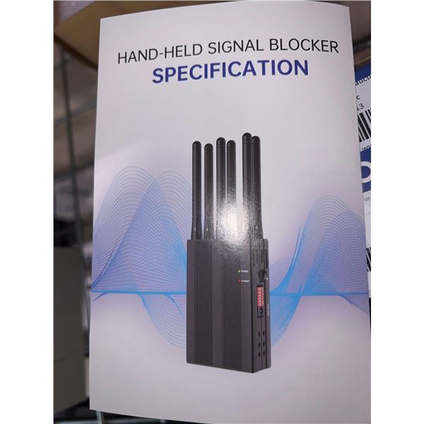 Hand-held Signal Blocker