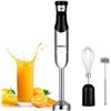 Image 1 : Immersion Hand Blender Electric, OBERLY 3-in-1 Handheld Stick Mixer, Smart Stepless, Stainless Steel