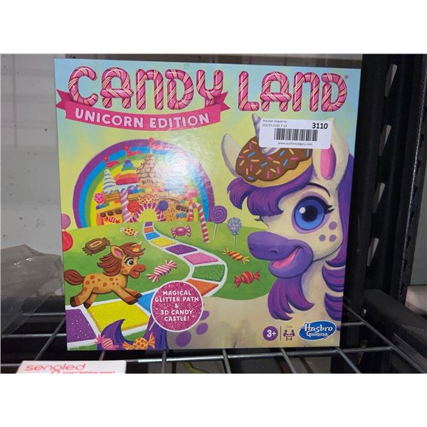 Hasbro Gaming Candy Land unicorn edition