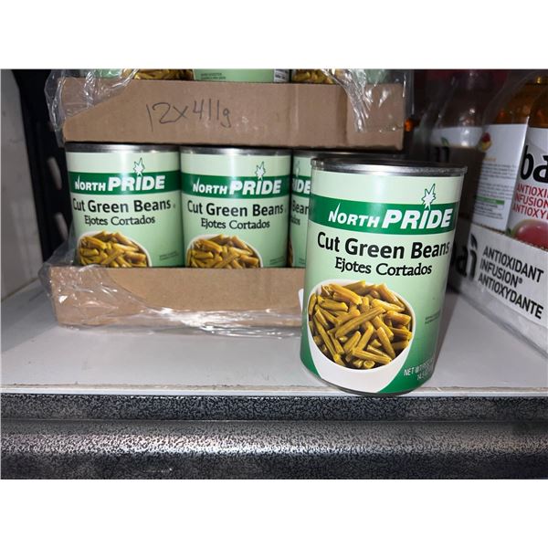 North Pride canned cut green beans 12 x 411g