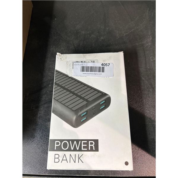 NEW Solar Powered Power Bank
