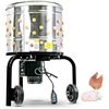Image 1 : Chicken Plucker De-Feather Remover Poultry and Fowl Food Processor Electric Stainless Steel