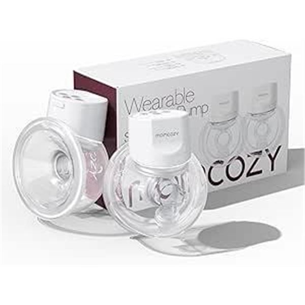 Momcozy S12 Pro Hands-Free Breast Pump Wearable, Double Wireless Pump with Comfortable Double-Sealed