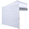 Image 1 : ABCCANOPY Instant Canopy SunWall for 10x10 Feet, 10x20 Feet Straight Leg pop up Canopy