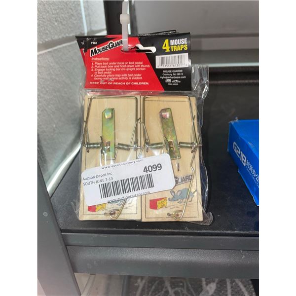 Mouse Guard Mouse Traps 2 x 6 Traps