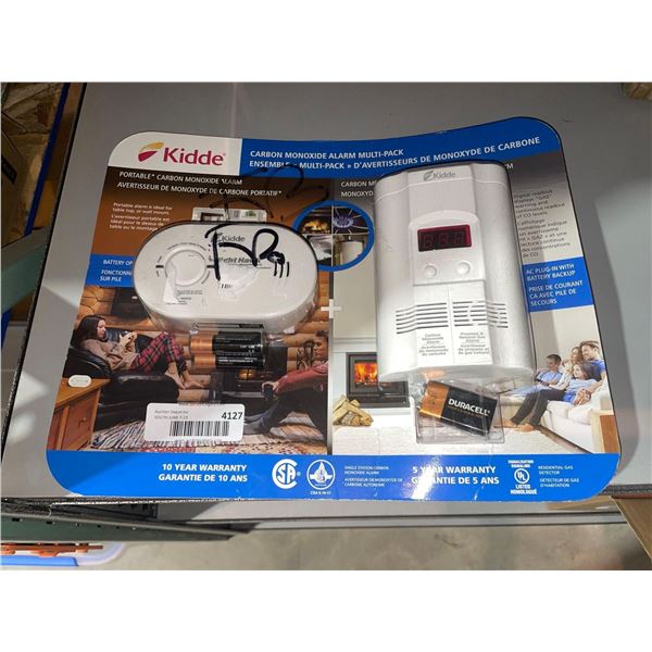 Kidde Carbon Monoxide Alarm Multi-Pack