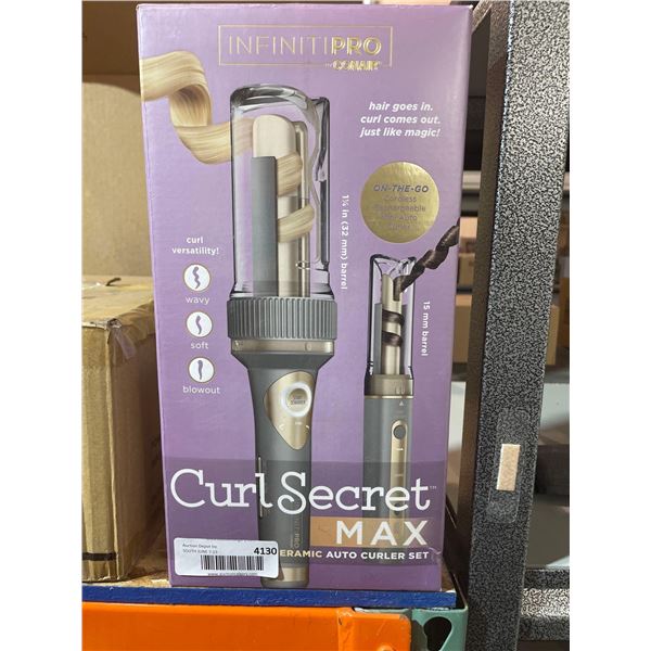 Infiniti Pro Curl Secret Max Ceramic Auto Curler Set