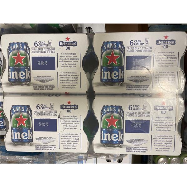 Heineken 0.0 Non-Alcoholic Beer 24 x 330ml