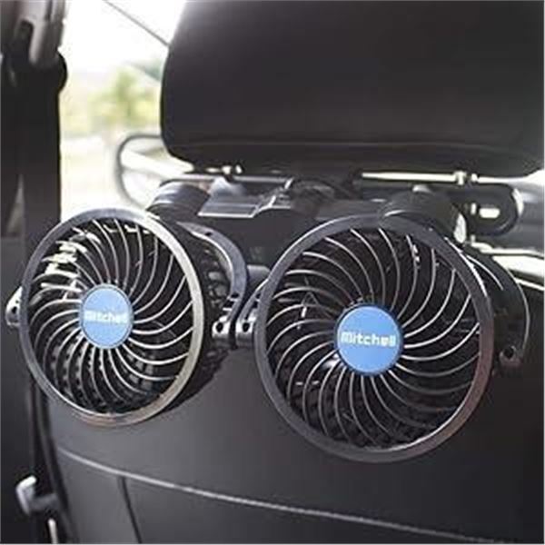 Mitchell Vehicle Fan with "Hurricane Power Wind"