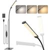 Image 1 : Floor Lamp, iFalarila Reading Lamps Floor Standing [120 LEDs with 3 Color Mode 3000K-6000K & 10 Brig
