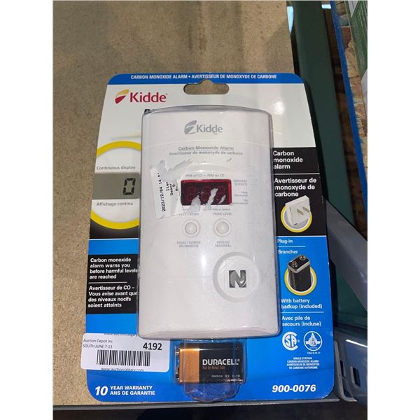 Kidde Carbon Monoxide Alarm
