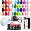 Image 1 : MEFA 42 Colors Luxury Gel Polish Kit with UV/LED Lamp