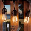 Image 1 : S14 LED Outdoor String Lights - 52 Ft.(42+10) Outdoor Lights with Remote, Timer, Dimmable Patio Ligh