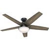 Image 1 : Hunter Brenham Indoor 52" Ceiling Fan