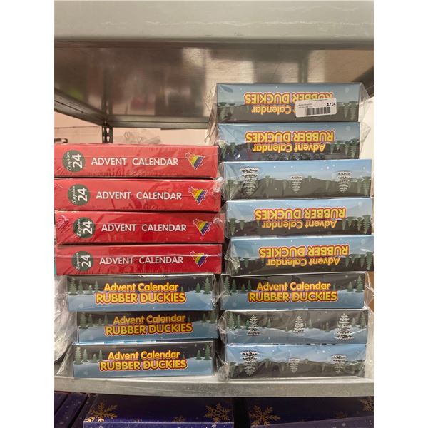 Mixed Lot of Advent Calendars Lot of 15