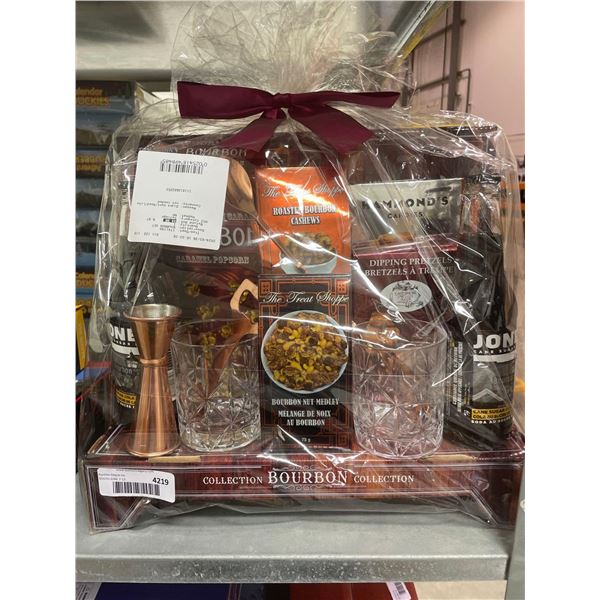Jones Bourbon Collection Gift Basket