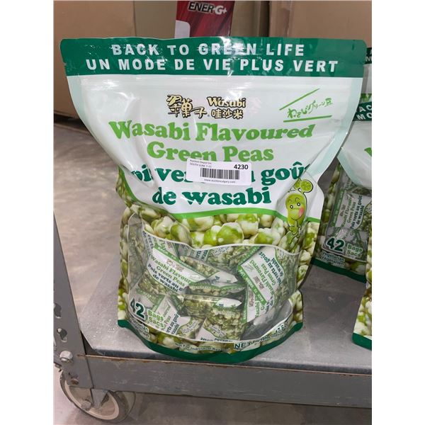 Wasabi Flavoured Green Peas 2 x 45 Bags