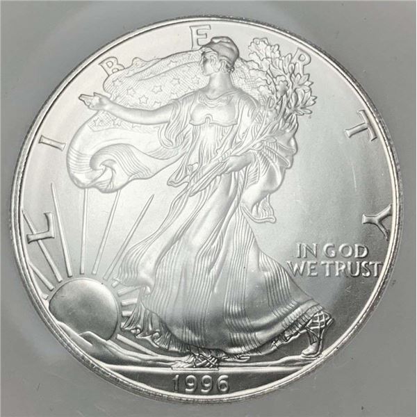 1996 American Silver Eagle NGC MS69