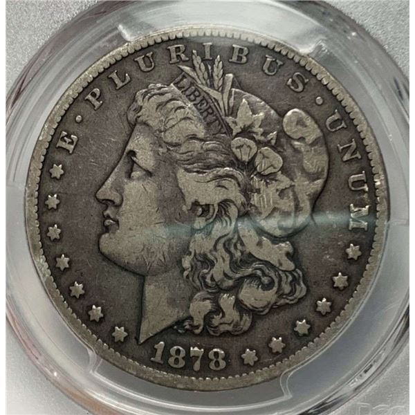 1878-CC Morgan Silver Dollar PCGS F15