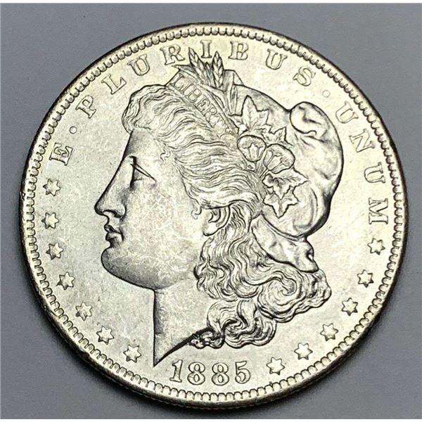 1885-O Morgan Silver Dollar MS64