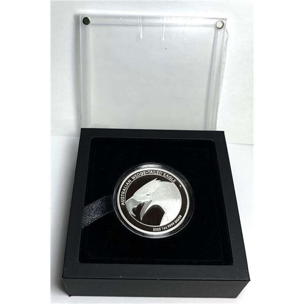 2022-P Australian Wedge-Tailed Eagle 1 ozt .9999 Silver Dollar
