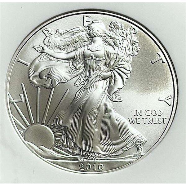 2010 American Silver Eagle NGC MS69 Early Releases