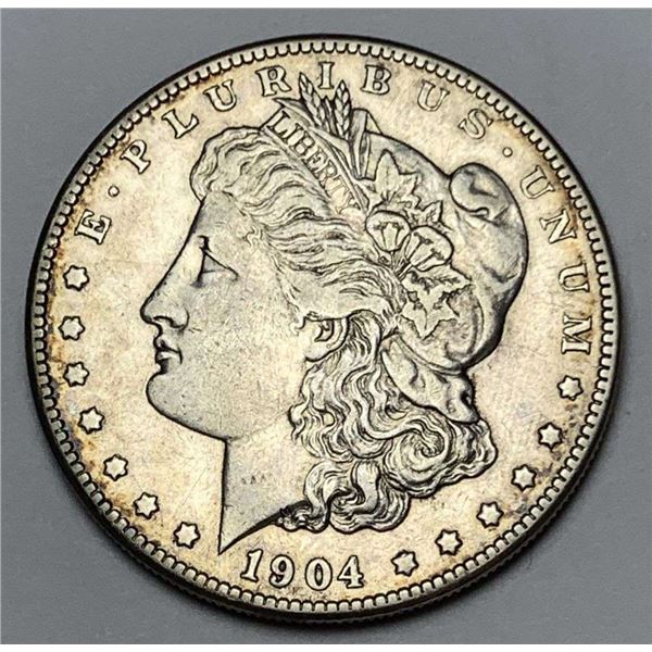 1904-S Morgan Silver Dollar XF Details