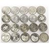 Image 2 : Roll (20) Mixed 1 ozt .999 Silver Rounds