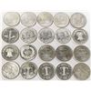 Image 3 : Roll (20) Mixed 1 ozt .999 Silver Rounds