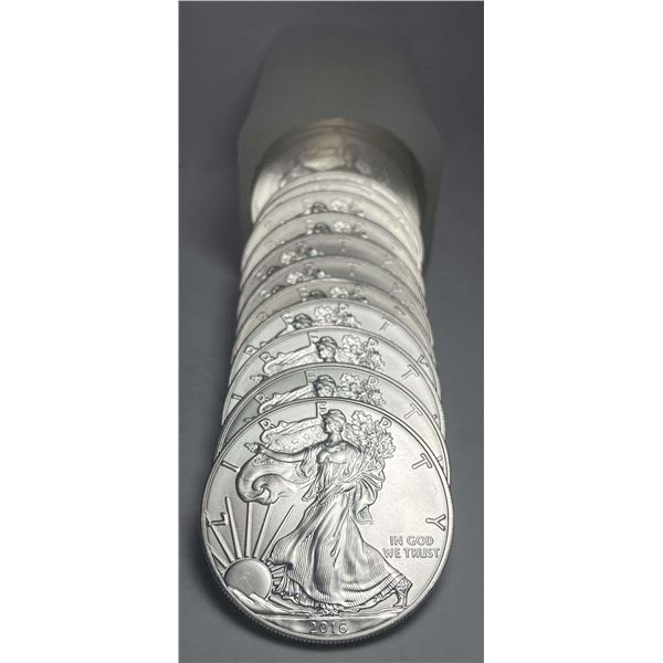 Roll (20-coins) 2014-2016 American Silver Eagles