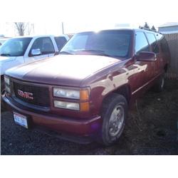 GMC YUKON XL 4 X 4 SUV, s/n 1GDFK16R9WJ712375
