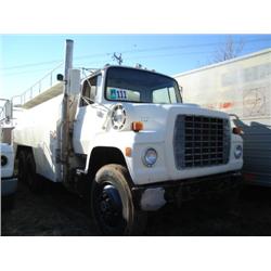 FORD LNT9000 T/A FUEL TRUCK, s/n 1FDYW90WXDBA31822