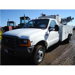 FORD F450 SUPER DUTY S/A MECHANIC'S TRUCK, s/n 1FDXF46F8XEA64392